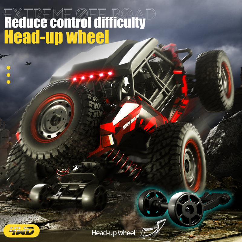 Adventurer: Extreme Off-Road RC Car: 38 KM/H Speed, Durability, and Optional Add-On Battery Adventurer: Extreme Off-Road RC Car: 38 KM/H Speed, Durability, and Optional Add-On Battery